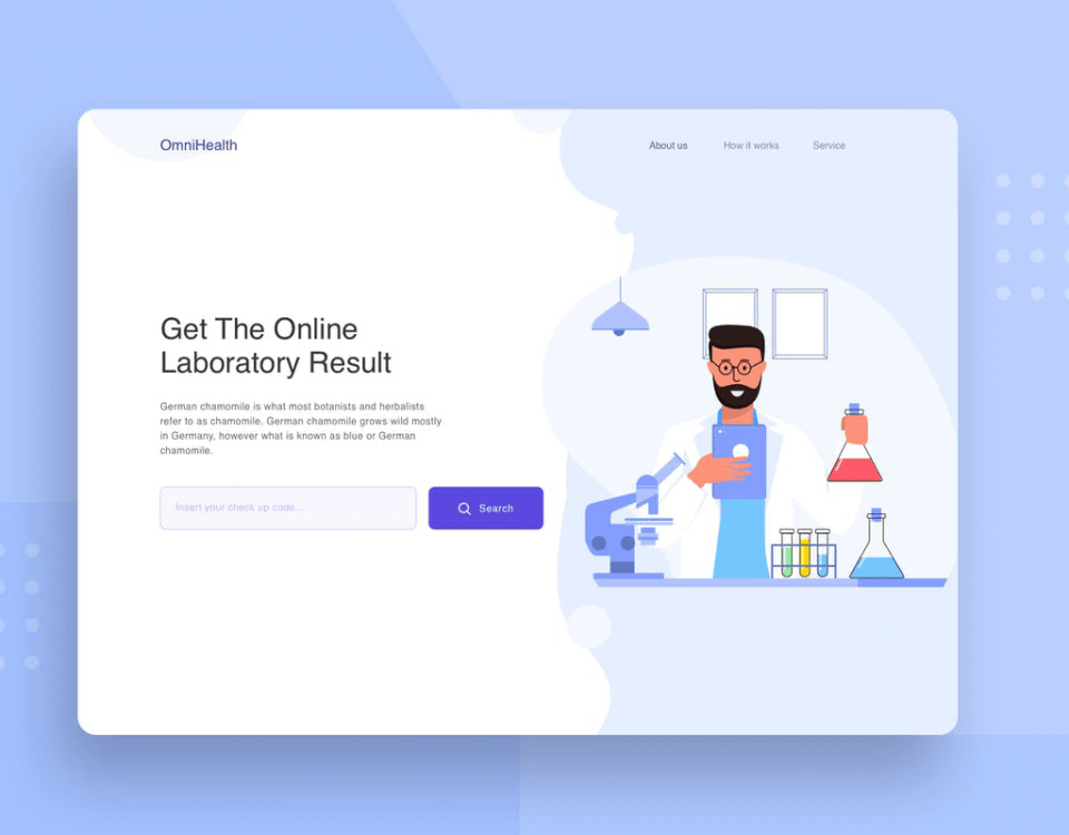 landing page start